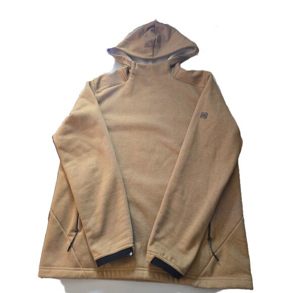 FLX Mustard Yellow Active Outdoor Hoodie - Men's Large - Picture 1 of 9